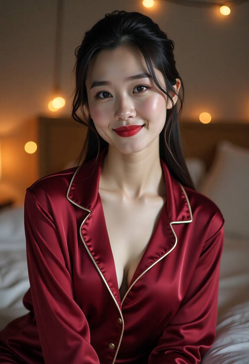 新婚夫妻布置小院和花坛